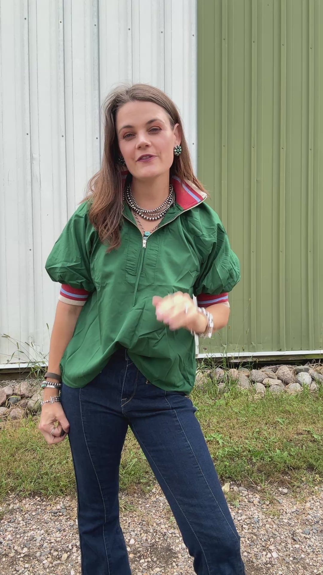 The Emerald City Blouse